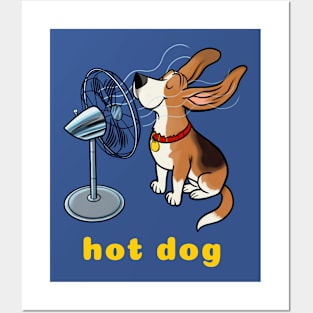 Hot Dog Posters and Art